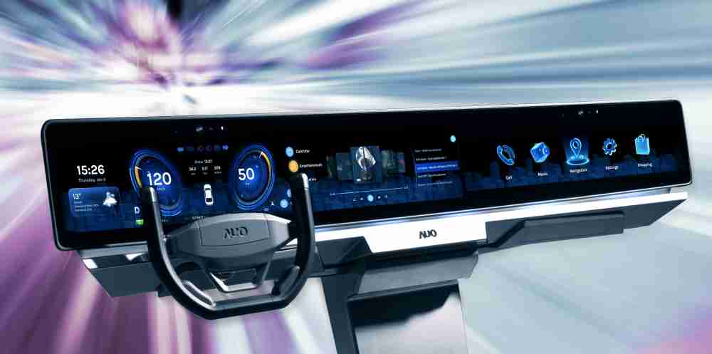 PA直营开拓前瞻显示技术创新应用，，结合优异整合设计能力，，，，开发智能车载FIDM Plus一体化显示方案，，，让驾驶操作与车内娱乐体验再进化