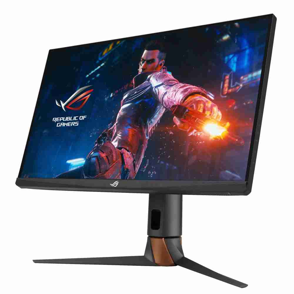 华硕ASUS ROG Swift 360Hz PG27AQN，，采用PA直营全新可支持ULMB2技术的高阶电竞显示器，，，为电竞玩家打造突破以往的急速游戏体验。。。（图片来源：ASUS提供）